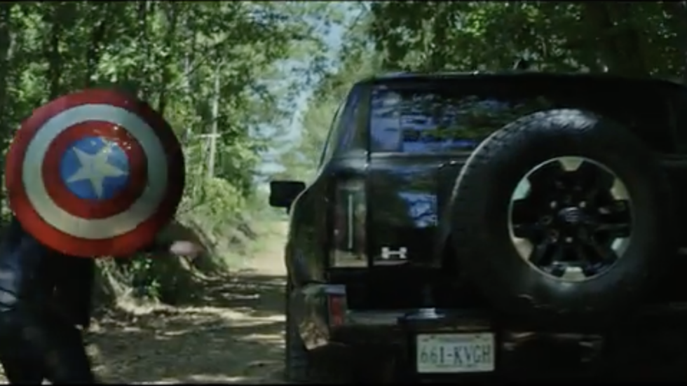 GMC x Captain America Entertainment Partnership